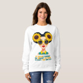 Sweatshirt Inspirationnel à manches longues (Devant entier)