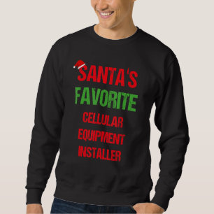 Sweatshirt installer Funny Pajama Christma