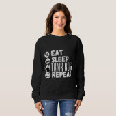 Sweatshirt Instance de raid du réservoir de stockage Def Mmo (Devant entier)