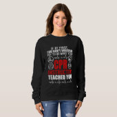 Sweatshirt Instructeur CPR (Devant entier)