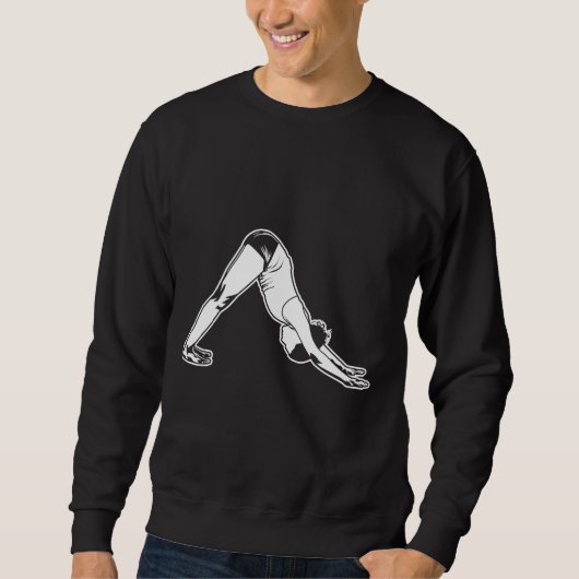 Sweatshirt Instructeur de yoga 89 (Devant)