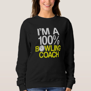 Sweatshirt Instructeur d'équipe de Bowling Coach 41