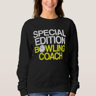 Sweatshirt Instructeur d'équipe de Bowling Coach Player 7