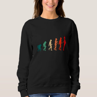 Sweatshirt Instrument Évolution humaine Musicale Corne frança