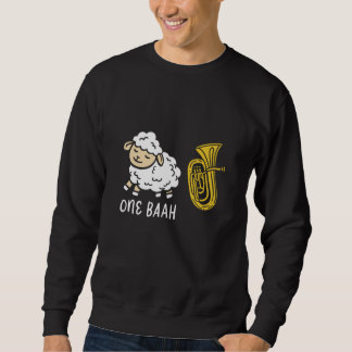 Sweatshirt Instrument Sheep & Tuba