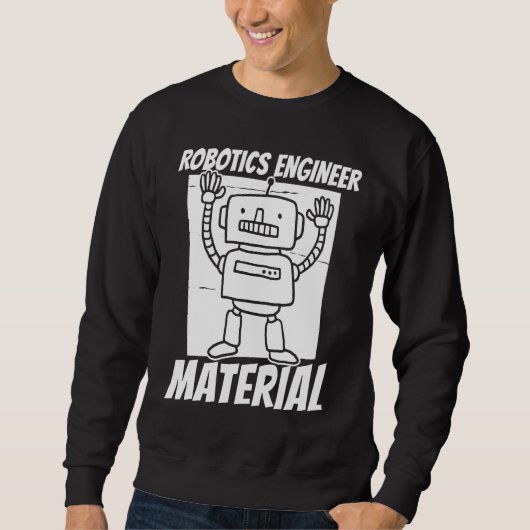 Sweatshirt Intelligence artificielle Robotique Ai Robots (Devant)