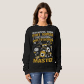 Sweatshirt Intensive Care Unit Nurse Original Multitasking Ma (Devant entier)