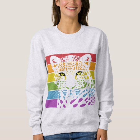 Sweatshirt International Day of the Leopard (Devant)