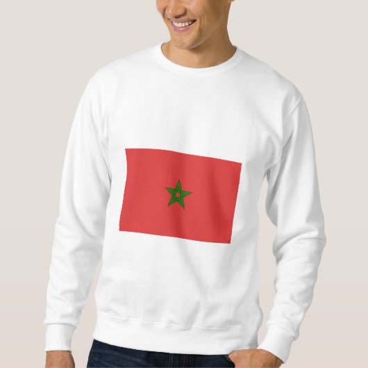 Sweatshirt International de DRAPEAU du Maroc (Devant)