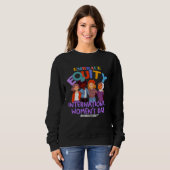Sweatshirt International Womens Day IWD Embrace Equity (Devant entier)