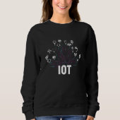 Sweatshirt Internet Des Objets IoT Data Analytics Science Tra (Devant)