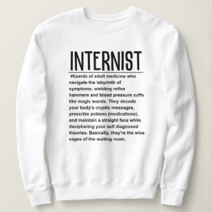 Sweatshirt Interniste