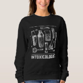 Sweatshirt Intoxicologist Bartender Sayings Bartending Quotes (Devant)