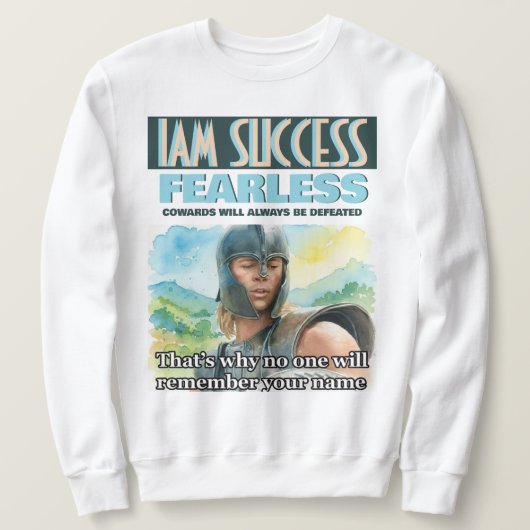 SWEATSHIRT INTRÉPIDE (Design devant)
