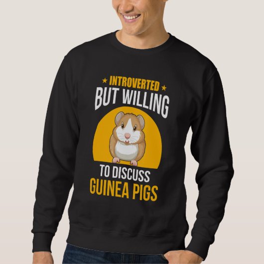Sweatshirt Introverted Mais Prêt À Discuter Des Chiens De Gui (Devant)