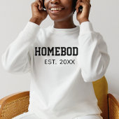 Sweatshirt Introverti Année de Fondation Drôle