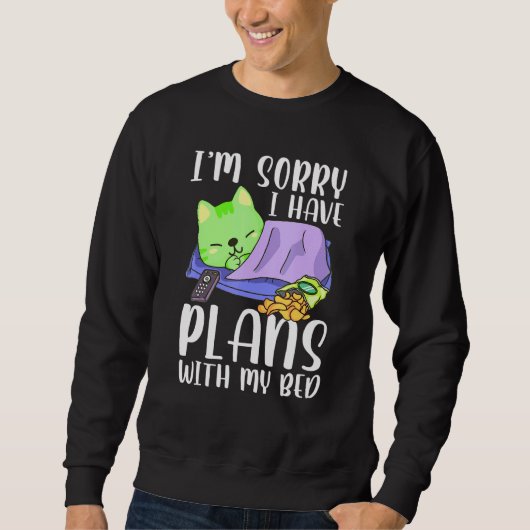 Sweatshirt Introverti lié à l'introduction inspirée par la so (Devant)