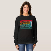 Sweatshirt Introverti Mais Perroquets Moine Bleu Conure Quake (Devant entier)