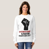 Sweatshirt Introverties Unite (Devant entier)