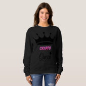 Sweatshirt Investisseur Crypto femmes (Devant entier)