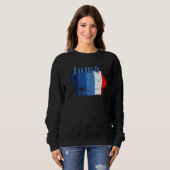 Sweatshirt Iowa American State Plan Plan Usa (Devant entier)
