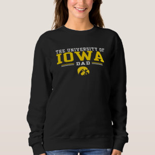 Sweatshirt Iowa Hawkeyes Papa Famille Noir officiellement aut