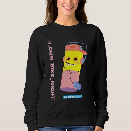 Sweatshirt Iownbikenight Lighter Guy (Devant)