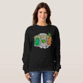 Sweatshirt Ireland beer Irish St Patrick's Day (Devant entier)