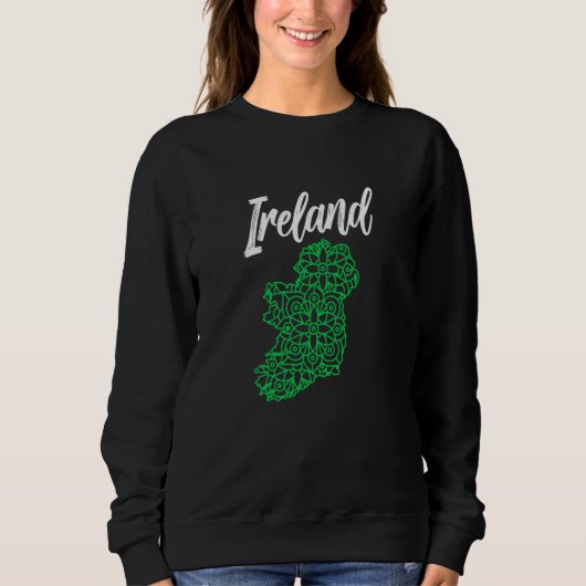 Sweatshirt Ireland St Patricks Day Leprechaun Gaelic Irish St (Devant)