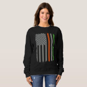 Sweatshirt Irish American Flag (Devant entier)