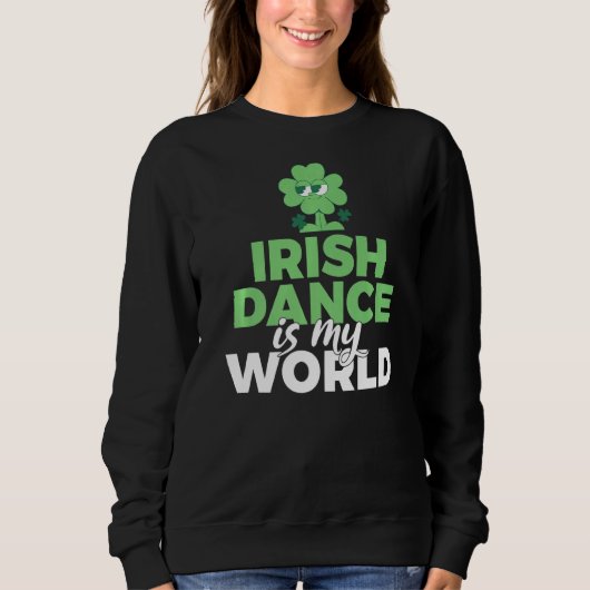 Sweatshirt Irish Dance Est Ma Danse Irlandaise (Devant)