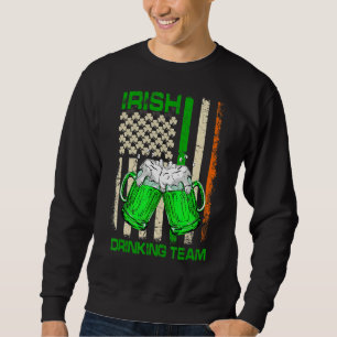 Sweatshirt Irish Drick Team Jour de la Saint Patrick Femmes H