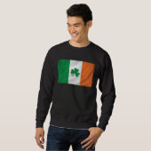 Sweatshirt Irish Flag Irish Pride Shamrock (Devant entier)