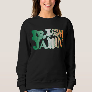Sweatshirt Irish Jawn Philly St Patrick s Day Wavy Irish Flag