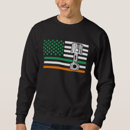 Sweatshirt Irish Mechanic Machinist St Patricku2019s Day (Devant)