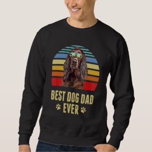 Sweatshirt Irish Setter Meilleur Chien Papa Jamais Retro Suns