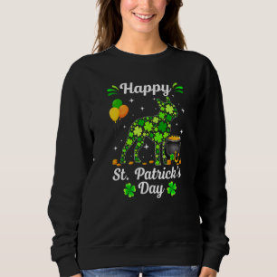 Sweatshirt Irlandais Boston Terrier Chien mignon Shamrock St