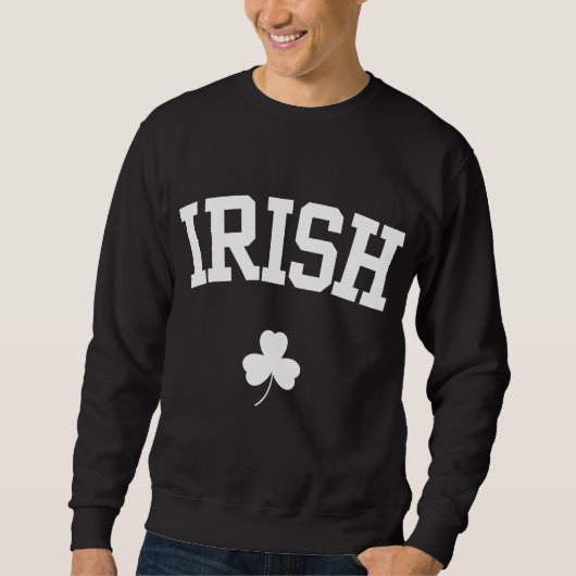 Sweatshirt irlandais de la Saint Patrick (Devant)
