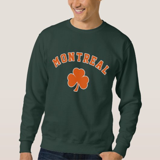 Sweatshirt Irlandais de Montréal (Devant)