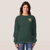 Sweatshirt irlandais Shamrock Dublin (Devant entier)