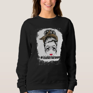 Sweatshirt Irlandais Terrier Chien Maman Bleached Messager Bu