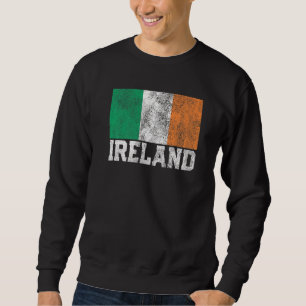Sweatshirt Irlande Drapeau Pride Racines Pays St Patrick'