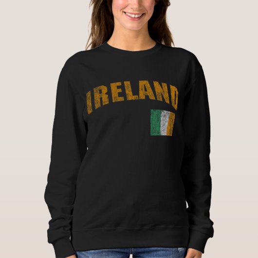 Sweatshirt Irlande vintage (Devant)