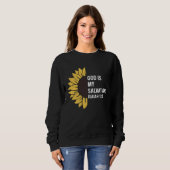 Sweatshirt Isaiah 122 12 2 God Jesus Religious Quote Christia (Devant entier)