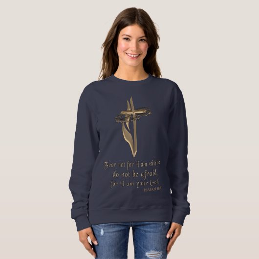 SWEATSHIRT ISAIAH 41:10 (Devant entier)