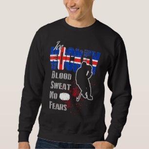 Sweatshirt Islande Supporter Sueur de Sang Pas de crainte Hoc