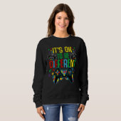 Sweatshirt It s Ok to be Different Gamer Autism Support (Devant entier)