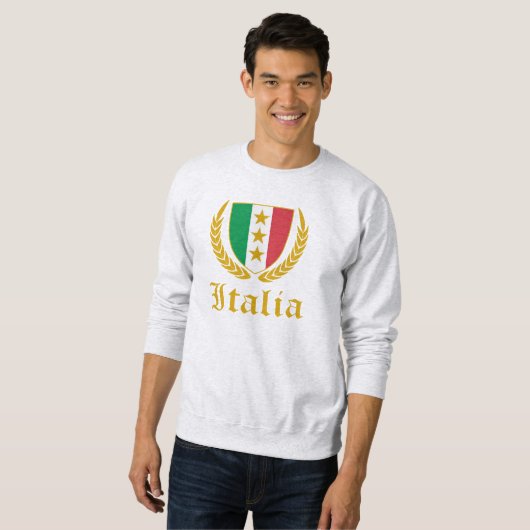 Sweatshirt Italia Crest (Devant entier)