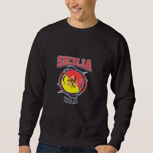 Sweatshirt Italie Sicile (Devant)