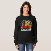 Sweatshirt It's 5 Ou2019clock Somewhere Summer Retro Beach Su (Devant entier)